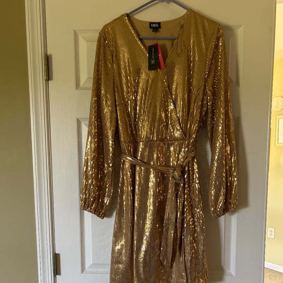 INC Dresses & Skirts - Golden party dress
